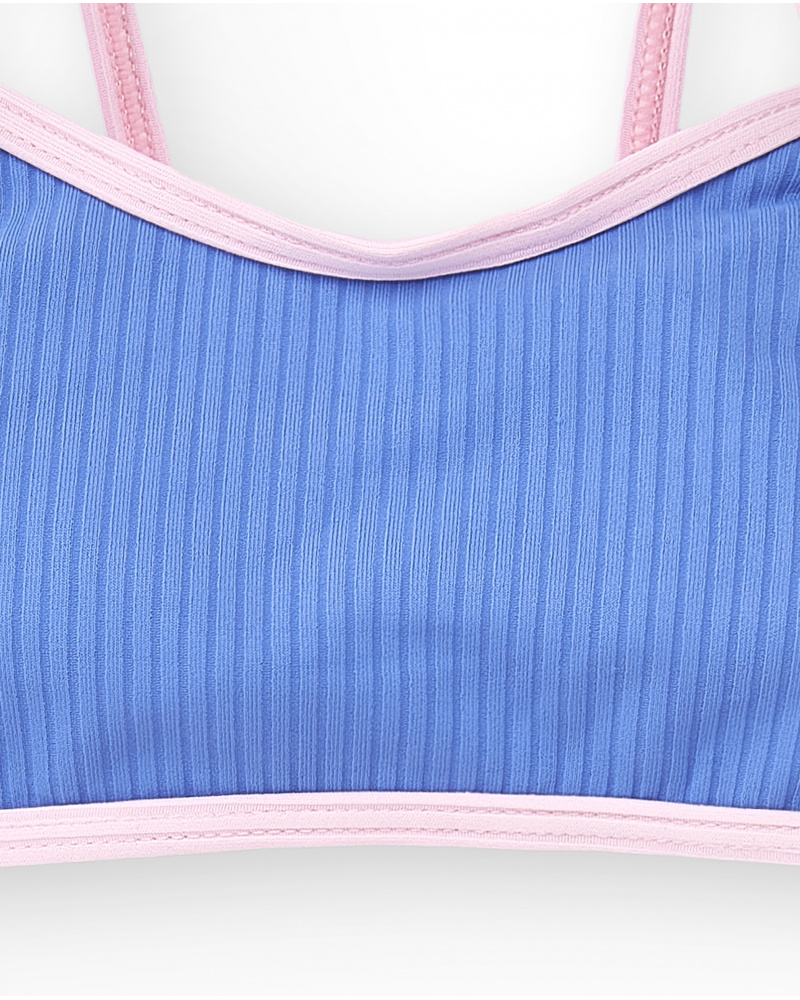 Bikini azul rosa niña Carnet de Voyage tuc tuc