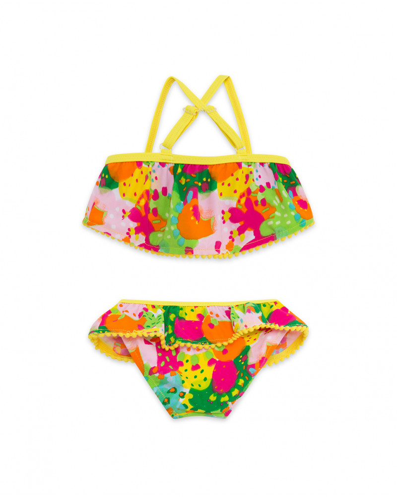 Comprar Bikini estampado cactus multicolor niña tuc tuc