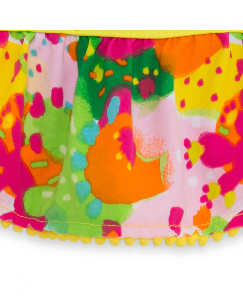 Comprar Bikini estampado cactus multicolor niña tuc tuc